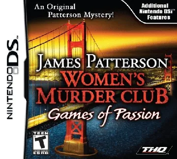 James Patterson Women's Murder Club - Games of Passion (USA) (En,Fr) (NDSi Enhanced) box cover front